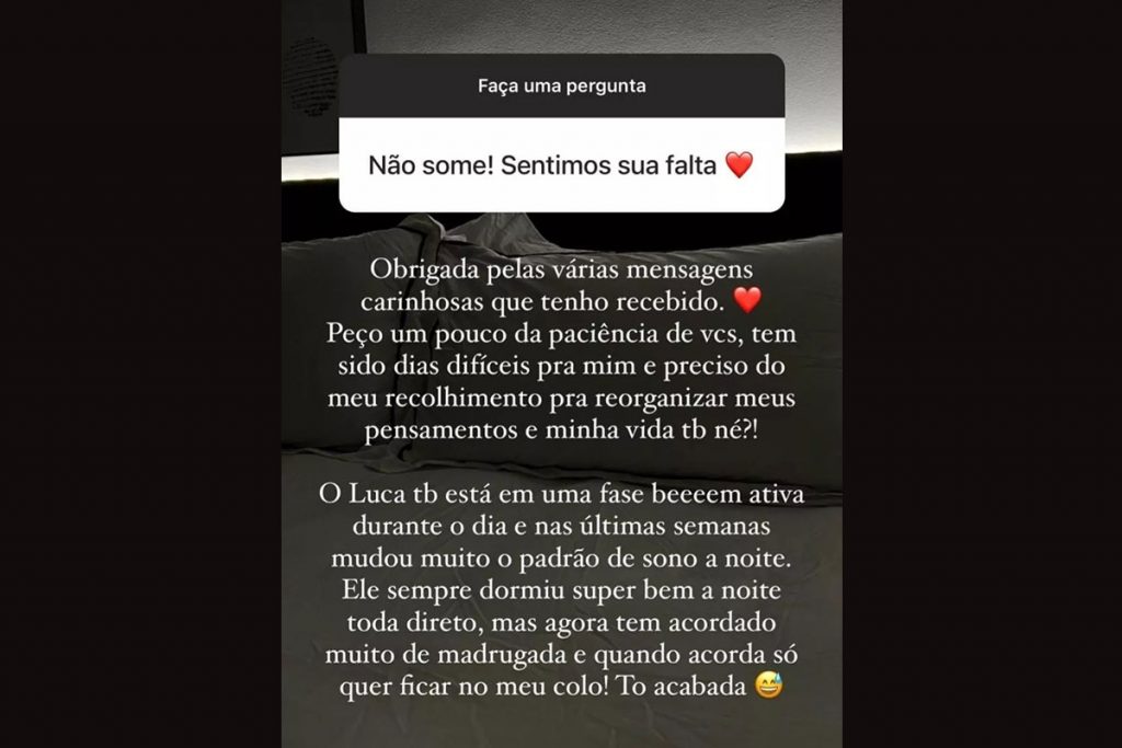 Lorena Carvalho desabafou após o fim do casamento com Lucas Lucco