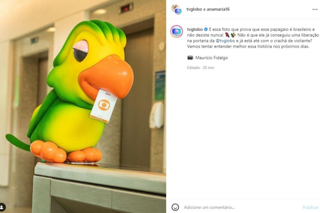 Filho de Louro José na Globo