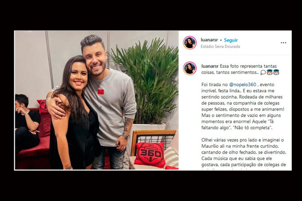 Luana Ramos se encontra com Murilo Huff