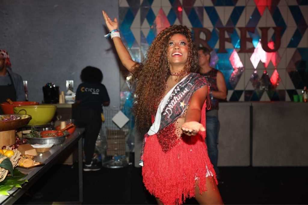 lumena aleluia curtindo camarote bar brahma