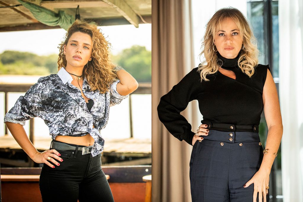 Madeleine (Bruna Linzmeyer/Karine Teles) em Pantanal