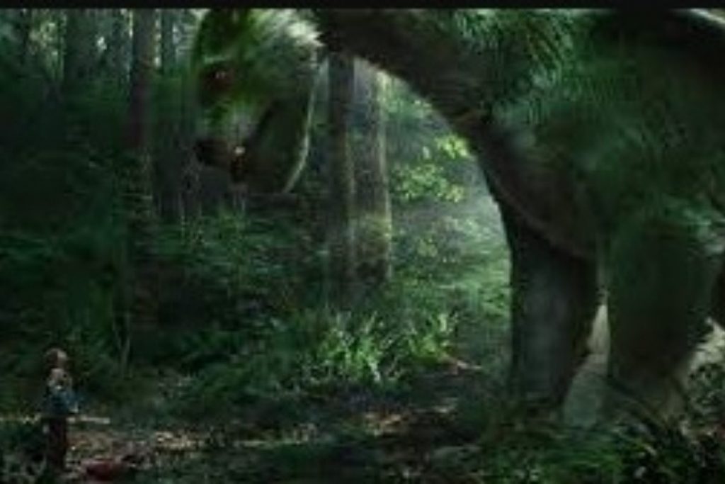 Cena do filme Meu Amigo, O Dragão