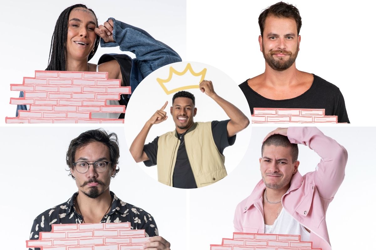 Linn, Gustavo, Arthur e Eliezer estão no Paredão Falso após Paulo André ser Líder