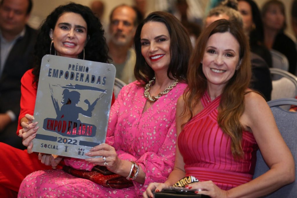Cristiane Machado e Luiza Brunet no Prêmio Empoderadas