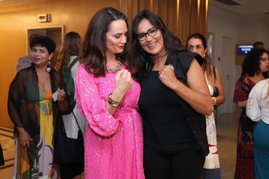 Luiza Brunet e Erika Paes no Premio empoderadas