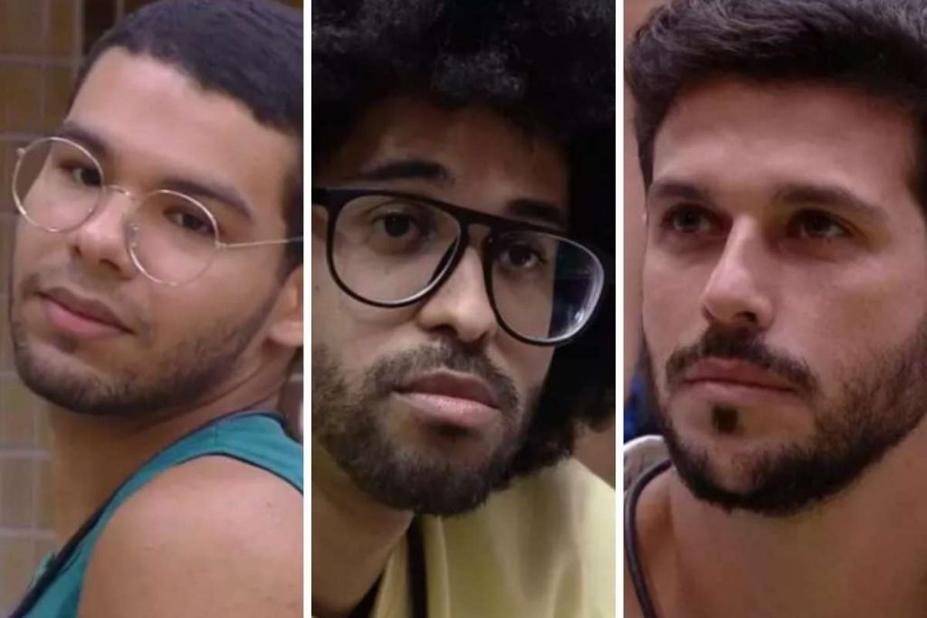 Menos votados no ranking de eliminados, Luciano e Rodrigo foram os primeiros a deixar o BBB22