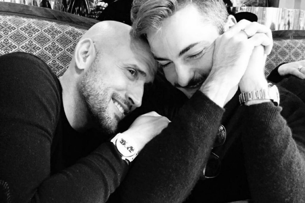 Thales Bretas com Paulo Gustavo