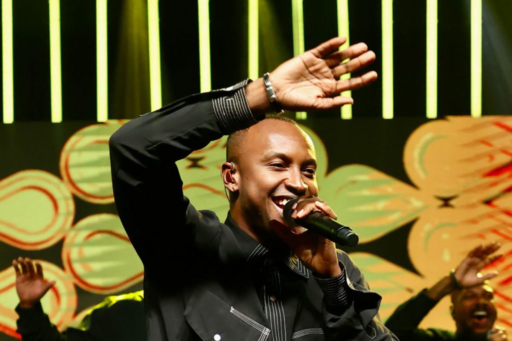 Thiaguinho também se apresentou na festa