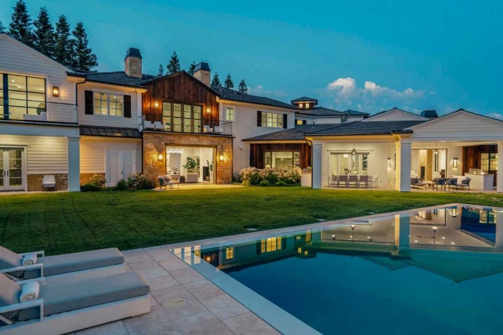 mansão de madonna em hildden hill, na califórnia, nos eua