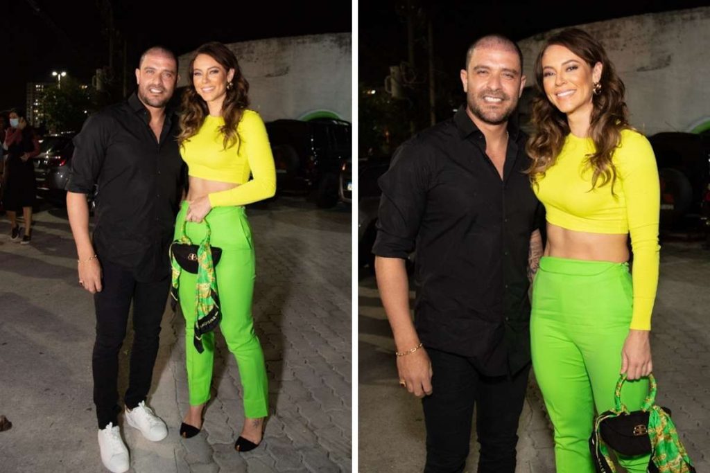 Diogo Nogueira e Paolla Oliveira.