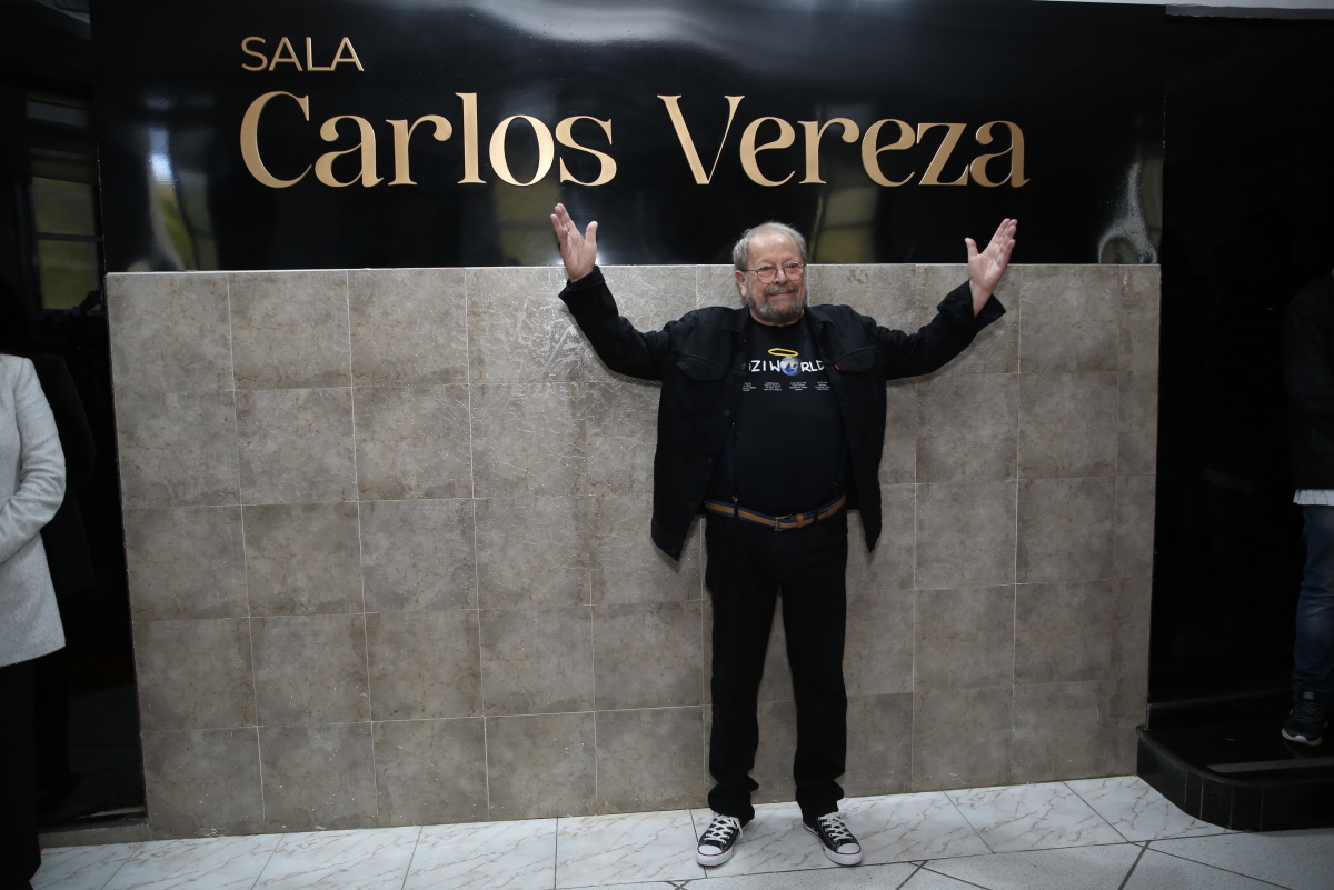 Carlos Vereza em festival de cinema de vassouras