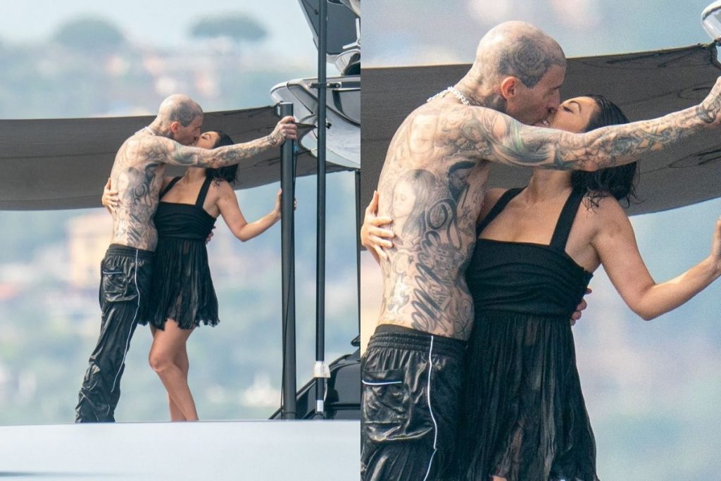 Kourtney Kardashian e Travis Barker