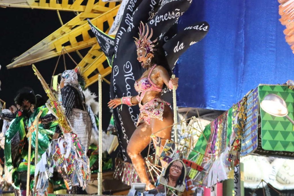 Natalia Deodato na Sapucai