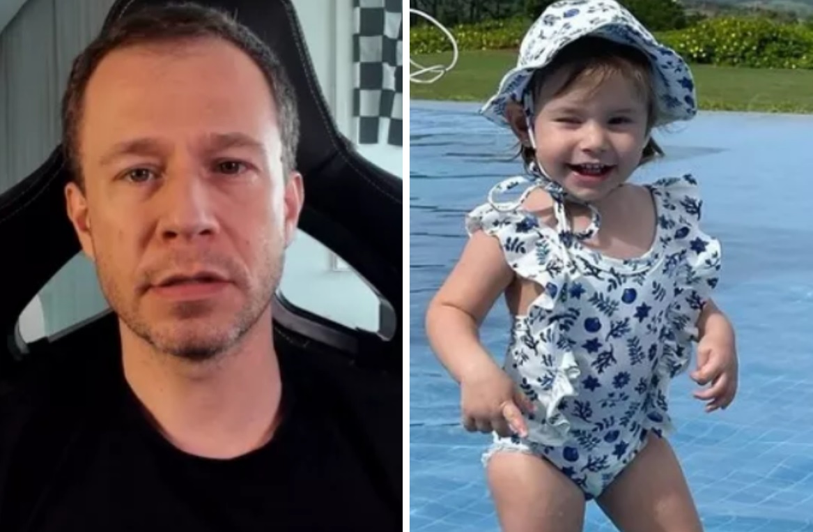Tiago Leifert revela preocupação sobre câncer da filha: "Não disse isso antes"