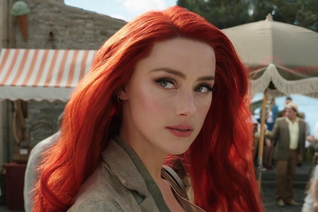 amber heard como mera em aquaman