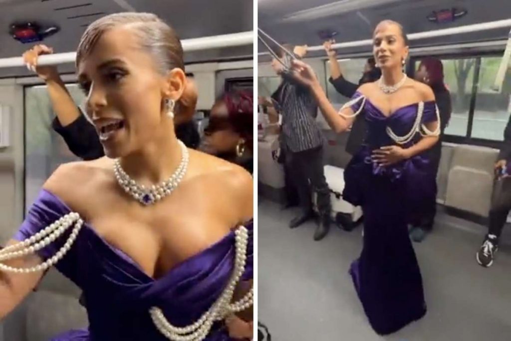 Gente como a gente: Anitta chega ao MET Gala de ônibus
