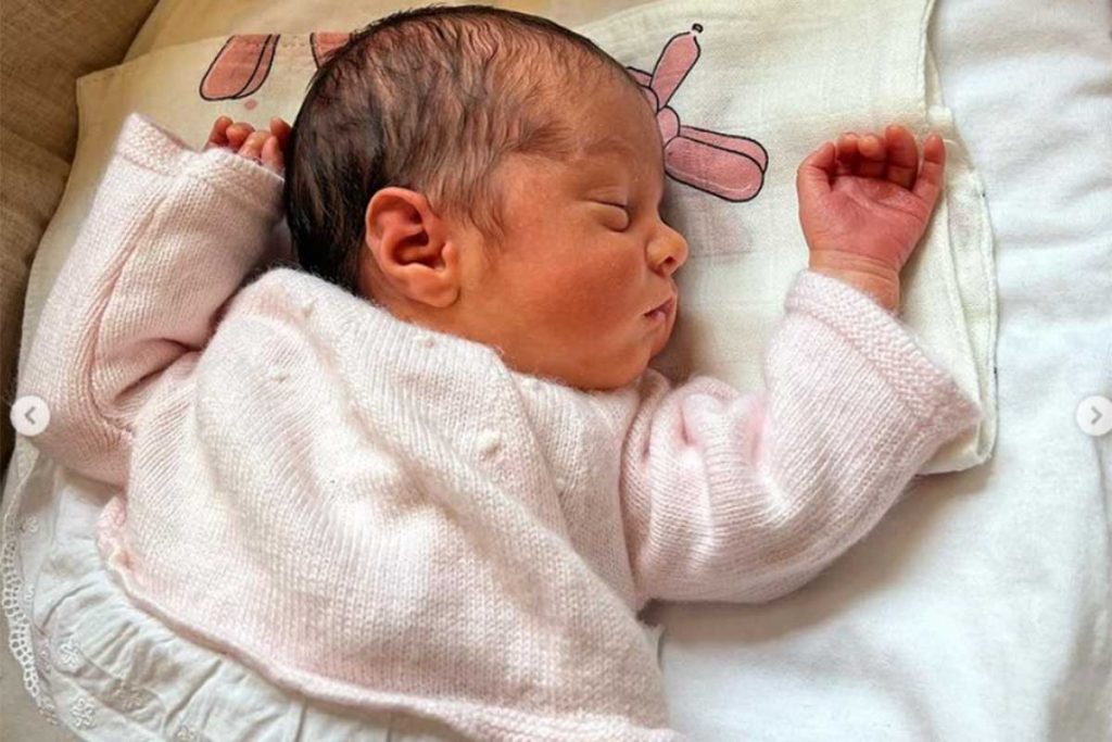 Filha caçula de Cristiano Ronaldo e Georgina Rodríguez