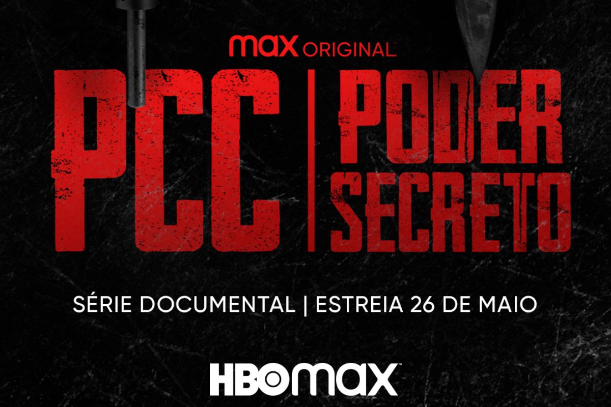 trecho de cartaz da série documental pcc - o poder secreto da hbo max