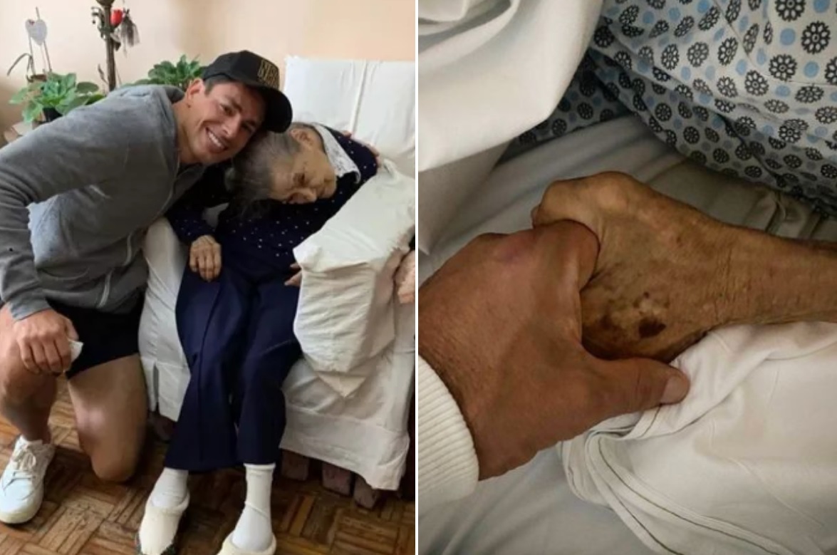 Cauã Reymond lamenta morte da avó, de 100 anos: "Exemplo de luta"