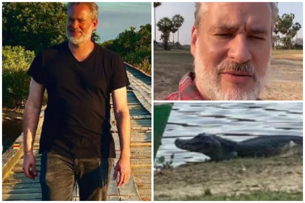 Pantanal: Dan Stubalch é recebido por jacarés ao entrar para o elenco da novela