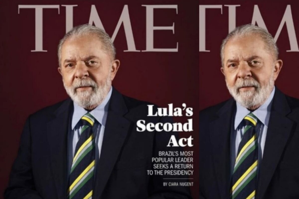 Ex-presidente Lula capa da revista TIME