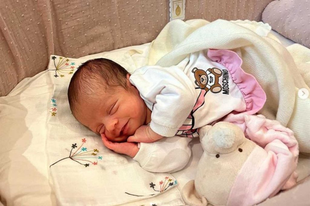 Filha caçula de Cristiano Ronaldo e Georgina Rodríguez