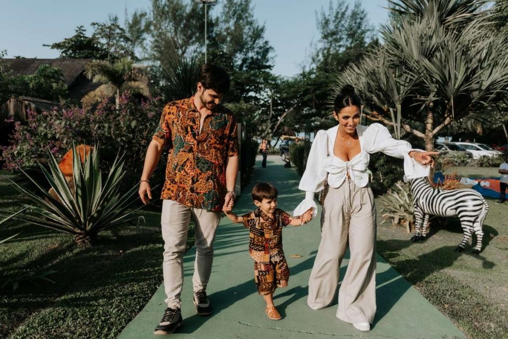 Jade Seba faz superfesta de O Rei Leão para o filho, Zion