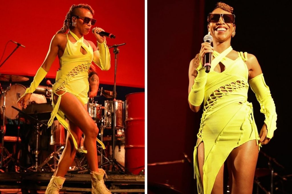 Karol Conká no Bloco do Silva