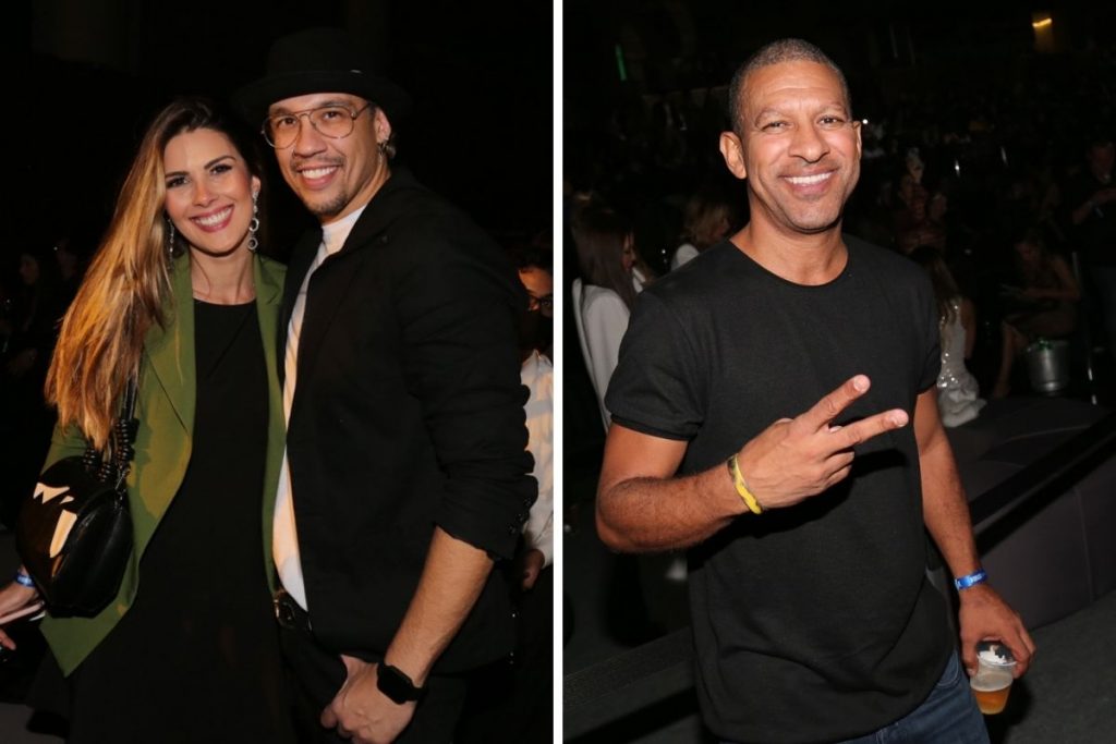 Kiko e a esposa Francine Pantaleão e Djalminha