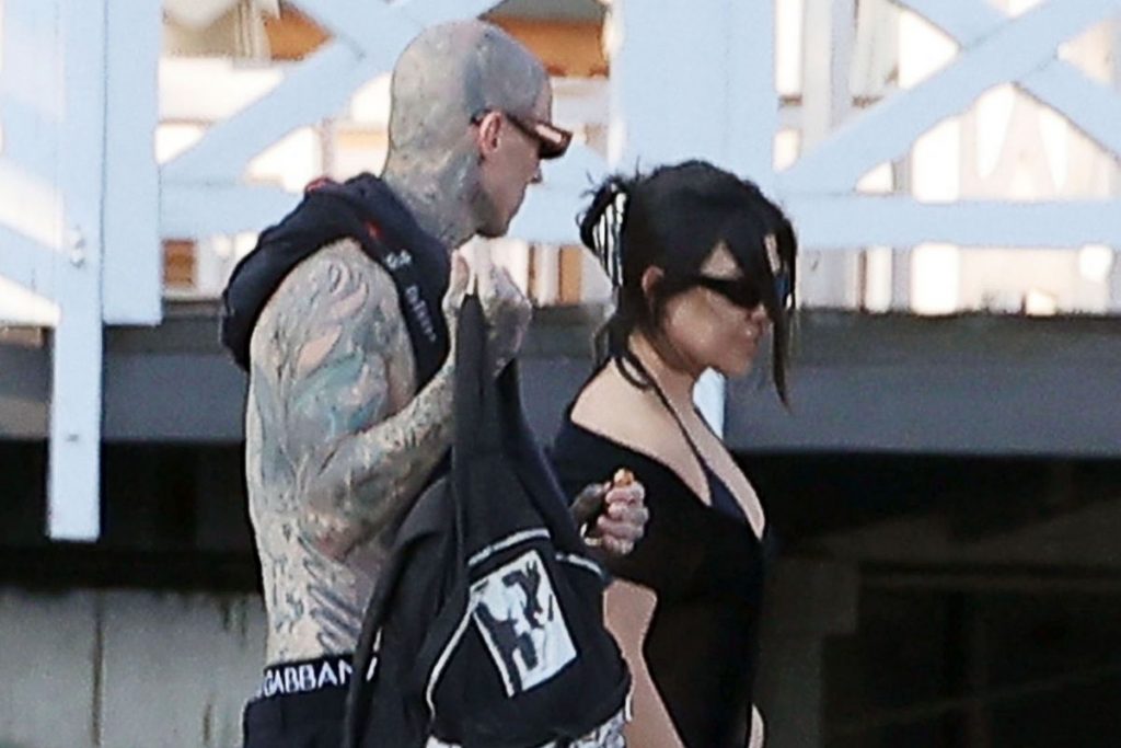 Kourtney Kardashian e Travis Barker