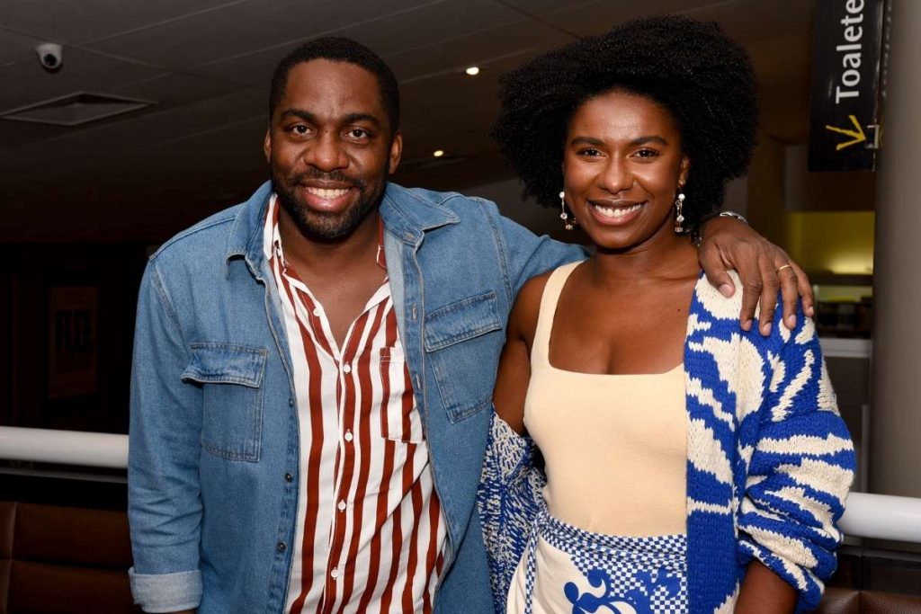 Lázaro Ramos e Indira Nascimento. Foto: Andy Santana/AgNews