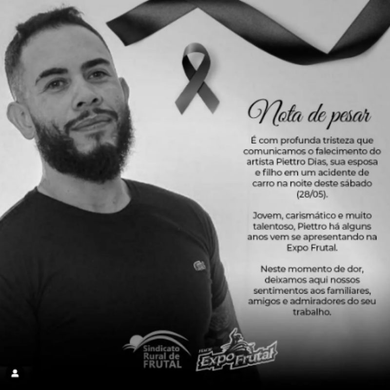 Luto evento Expo Frutal