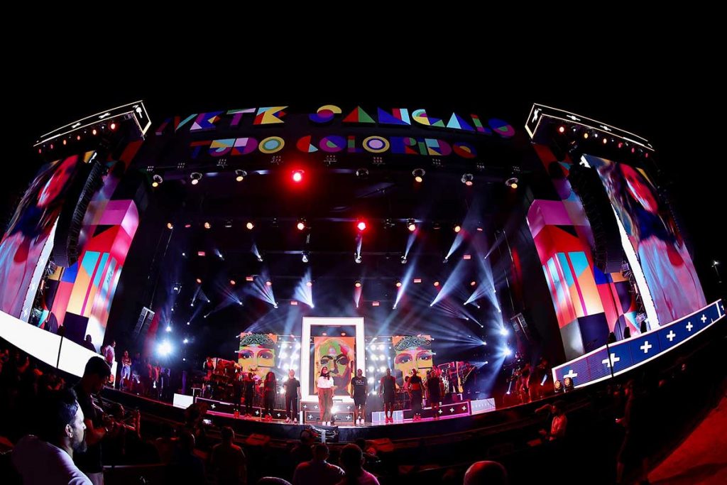 Palco do show 50 anos de Ivete Sangalo