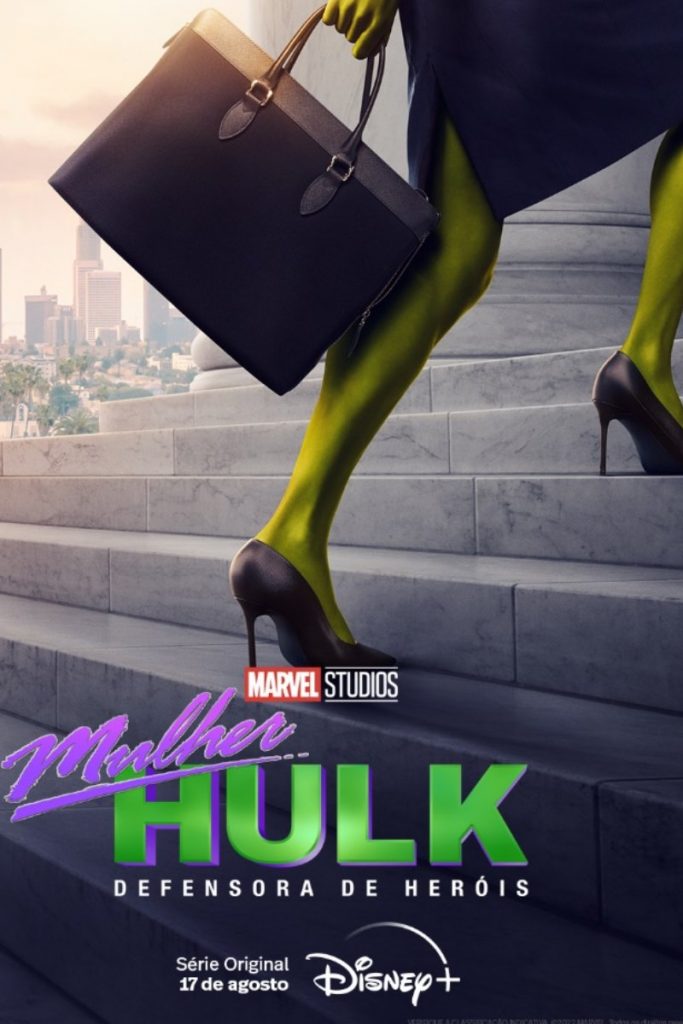 Pôster oficial de “Mulher Hulk: Defensora de Heróis”