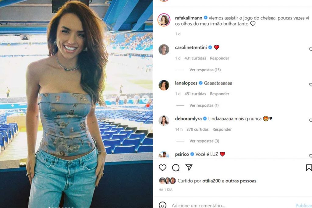 Post de Rafa Kalimann, no Instagram