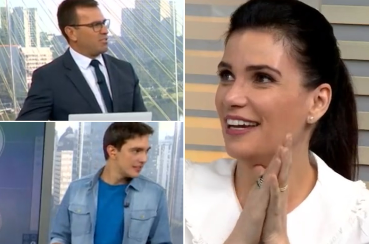 Repórter da TV Globo, Sabina Simonato expõe briga com marido ao vivo