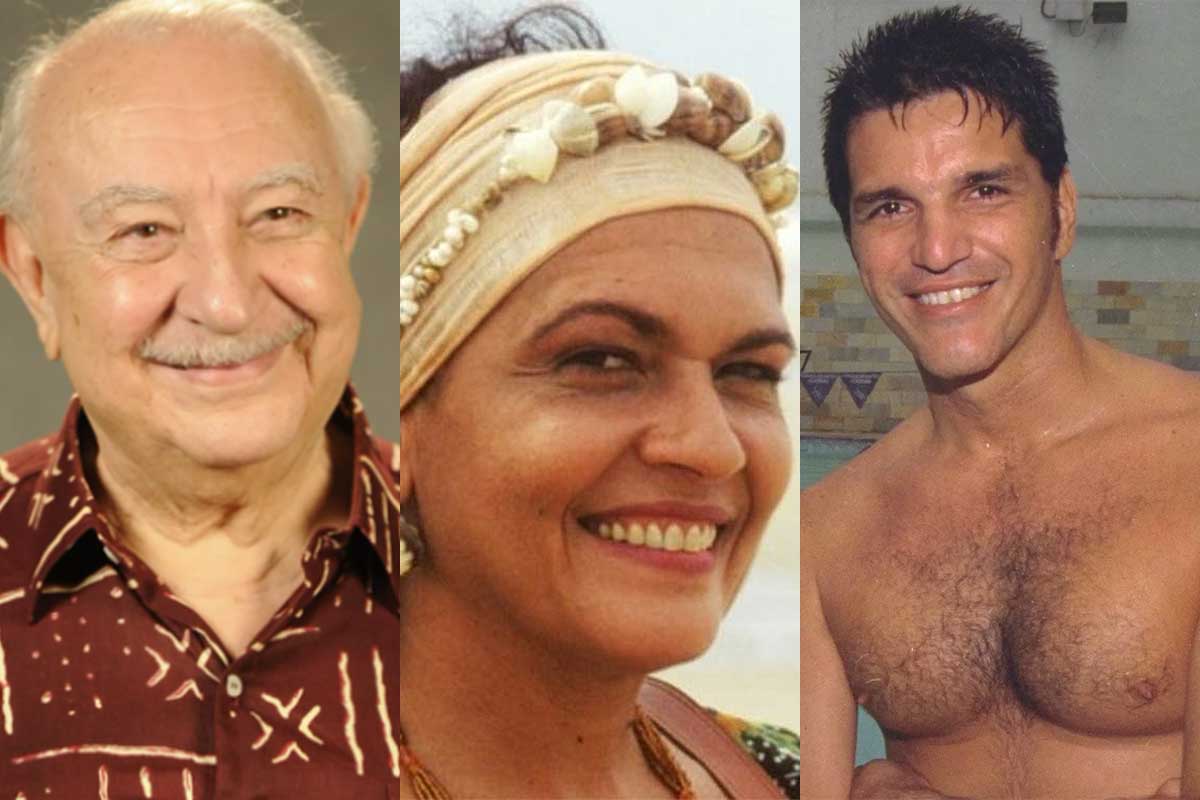 Sérgio Mamberti, Regina Dourado e Rômulo Arantes