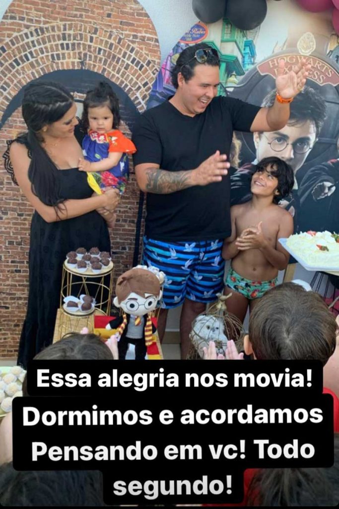 Postagem de tatiele sobre alegria de Aleksandro