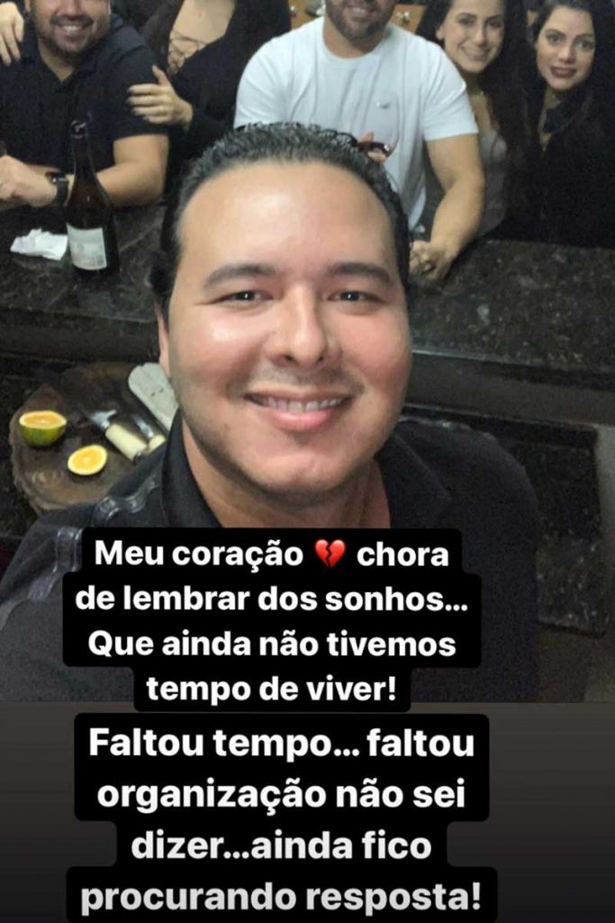 Tatiele fala do coração, após morte de Aleksandro