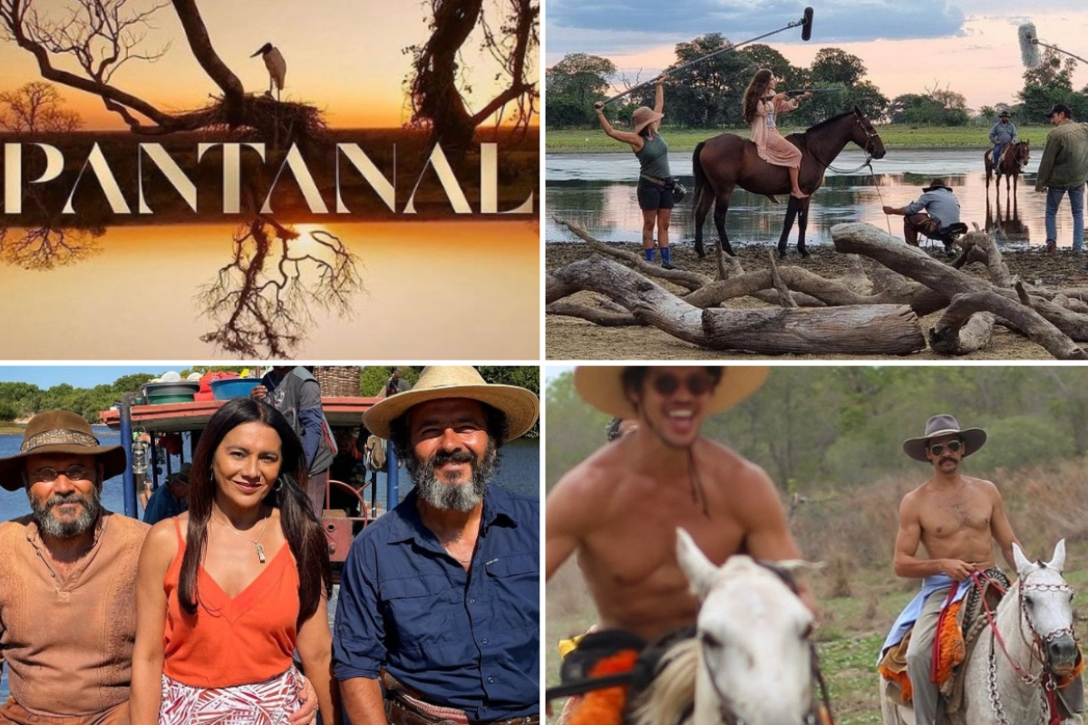 Globo encerra gravações no Pantanal e elenco segue trabalhando no Rio