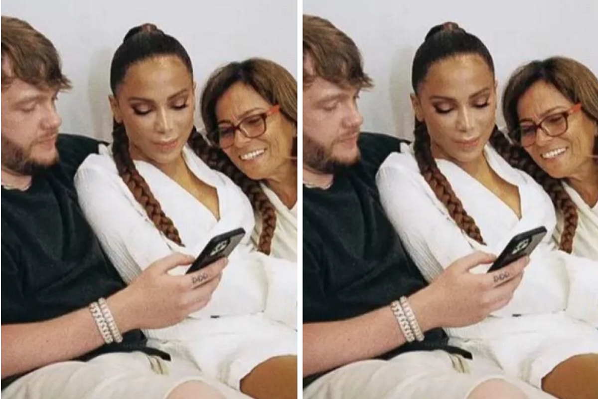 Anitta shows her mom interacting with her boyfriend and breaks the web!