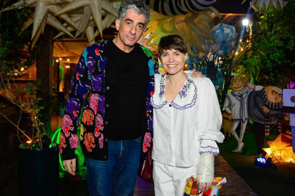 Letícia Colin e Michel Melamed