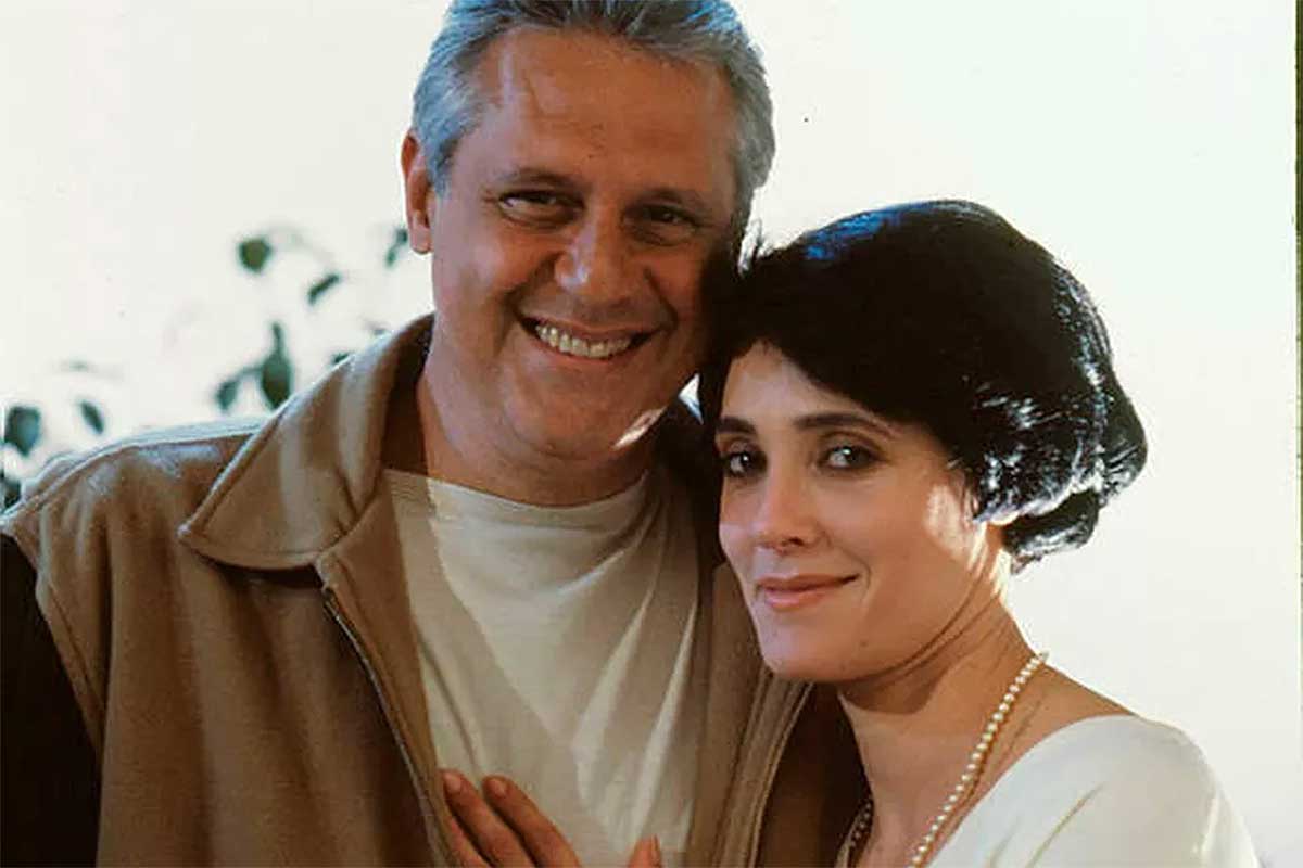 Antonio Fagundes e Christiane Torloni em cena de "A Viagem"