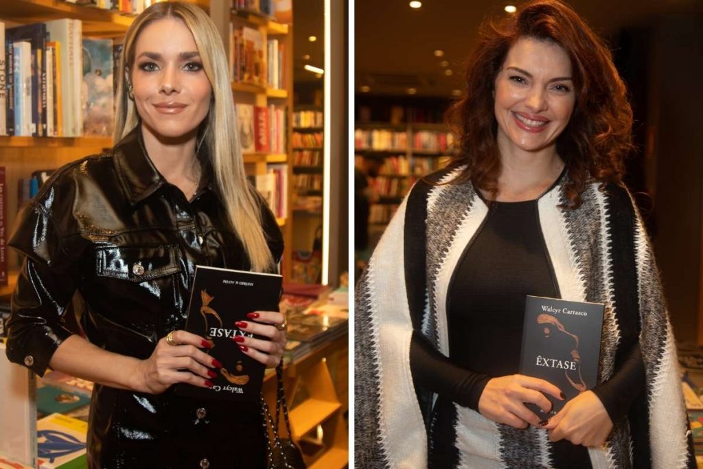Famosos prestigiam lançamento de livro de Walcyr Carrasco.