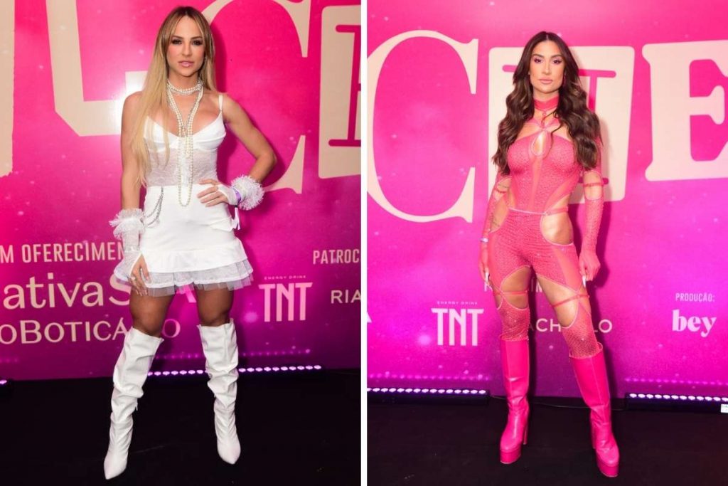 Gabi Martins e Bianca Andrade na festa de aniversário de Rafa Uccman