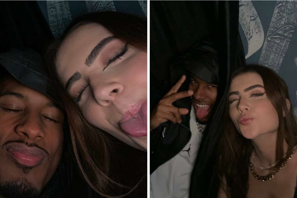 Jade Picon e Paulo André posam juntinhos no Dia dos Namorados