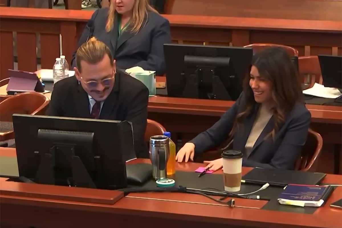 Johnny Depp e advogada