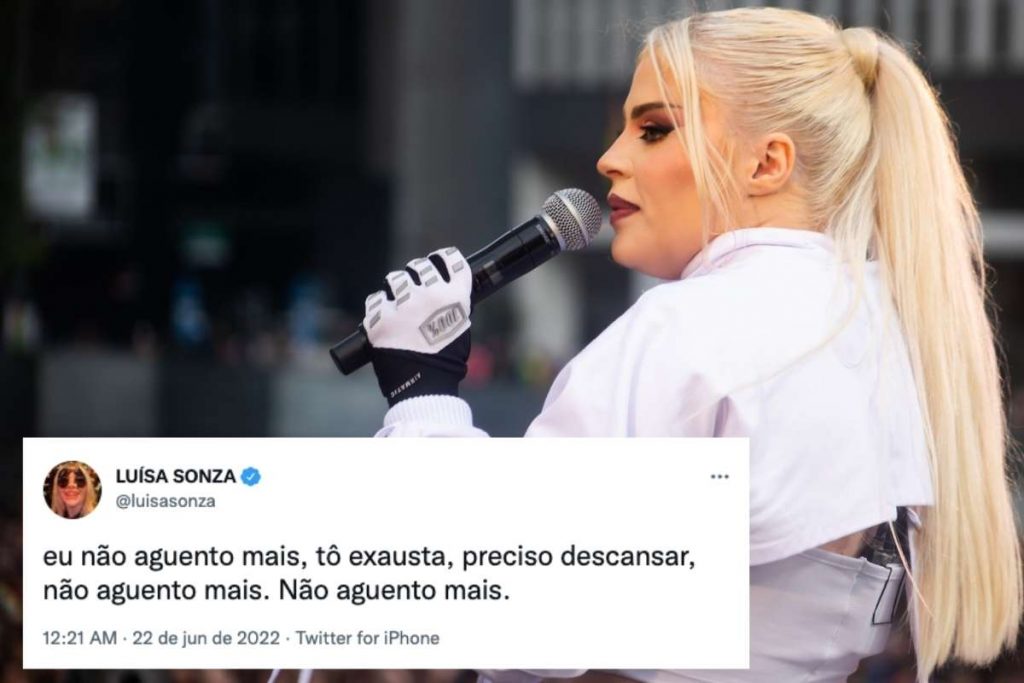 Luisa Sonza na Parada do Orgulho LGBT+ em São Paulo