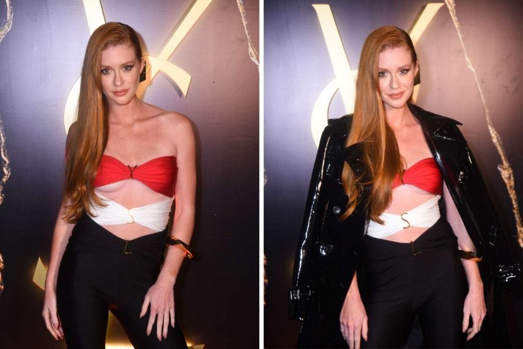 Marina Ruy Barbosa em evento de beleza em SP