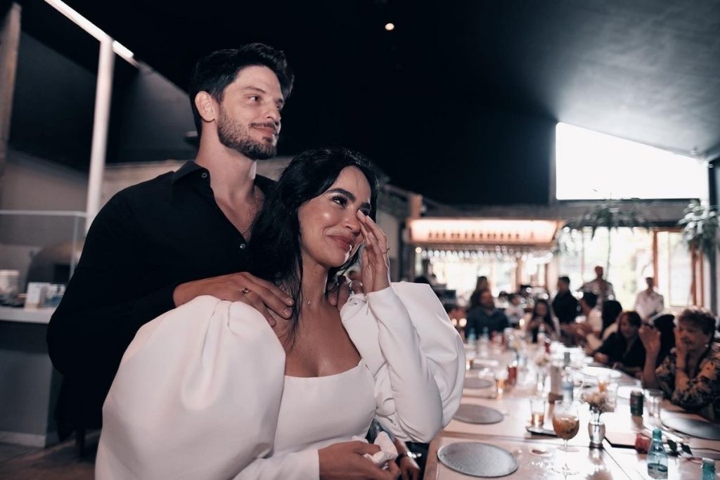 Miro Moreira e a esposa Liliane